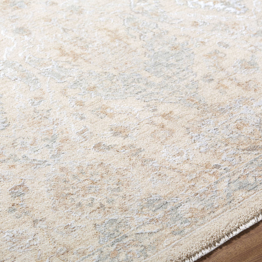 Sherica Traditional Cream Area Rug