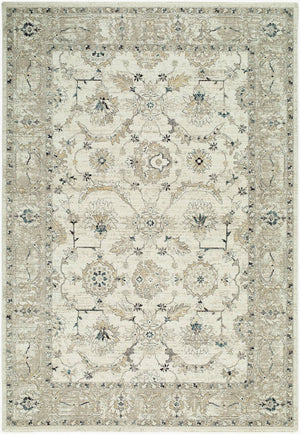 Yuji Traditional Cream Area Rug