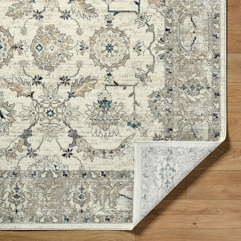 Yuji Traditional Cream Area Rug