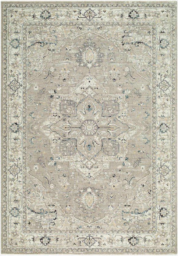 Lenna Traditional Cream Area Rug