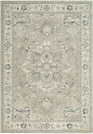 Lenna Traditional Cream Area Rug