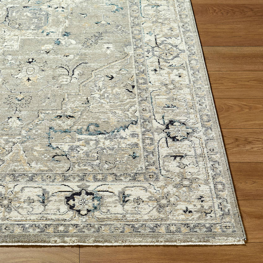 Lenna Traditional Cream Area Rug