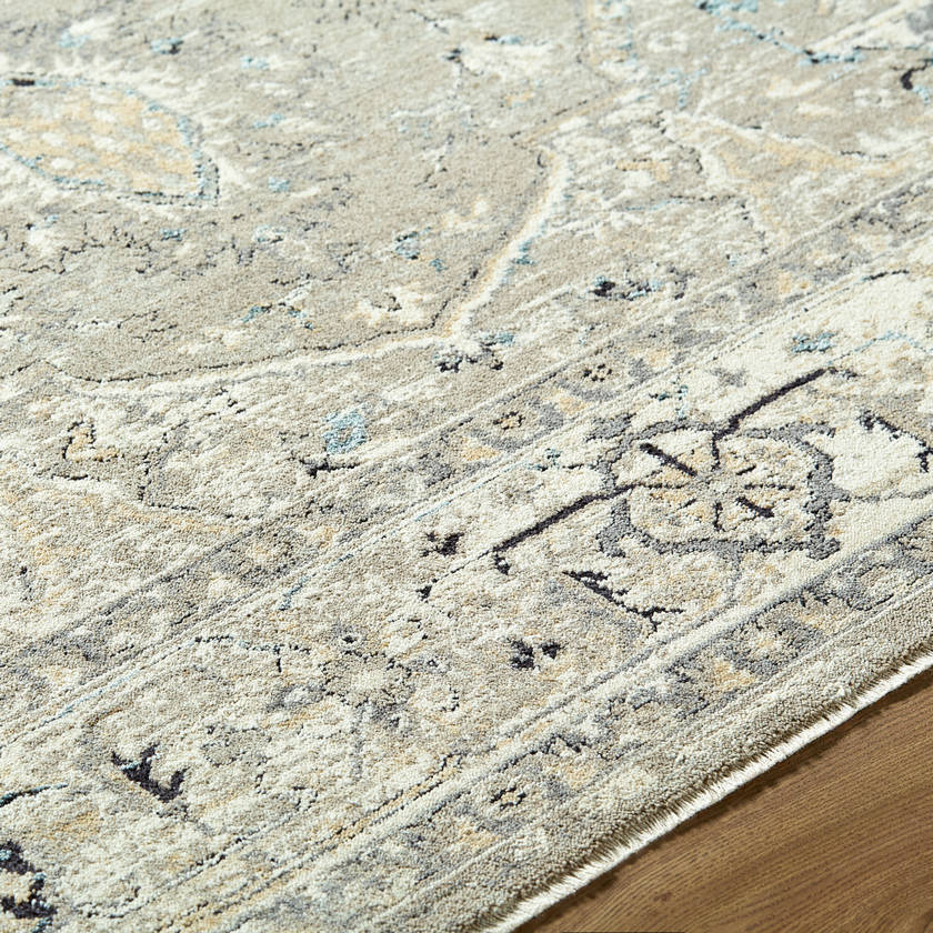 Lenna Traditional Cream Area Rug