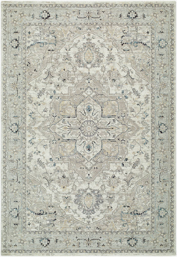 Lenna Traditional Ivory Area Rug