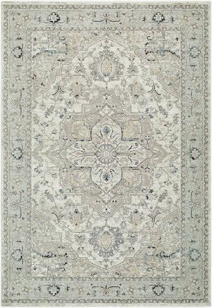 Lenna Traditional Ivory Area Rug