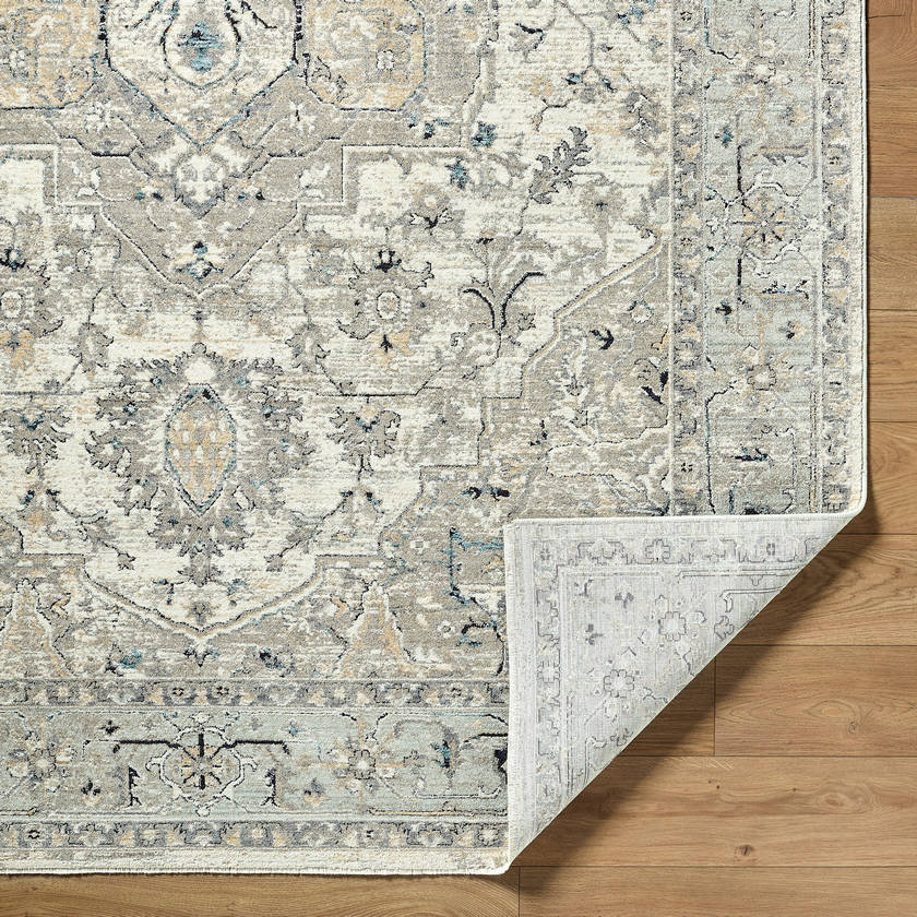 Lenna Traditional Ivory Area Rug