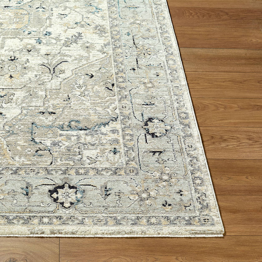 Lenna Traditional Ivory Area Rug