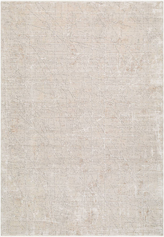 Shanterria Modern Light Beige Area Rug