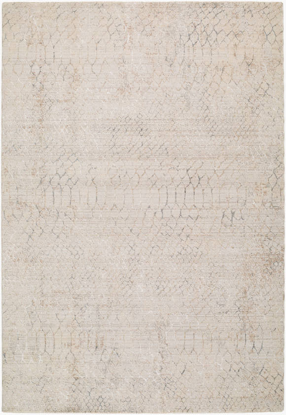 Katurah Modern Light Beige/Slate Area Rug