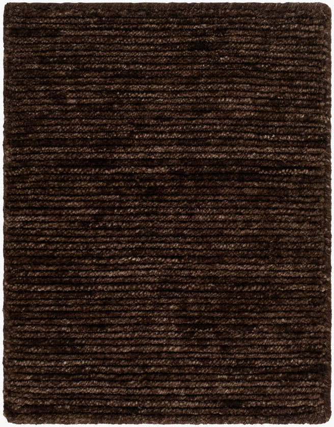 Channell Cottage Dark Brown Area Rug