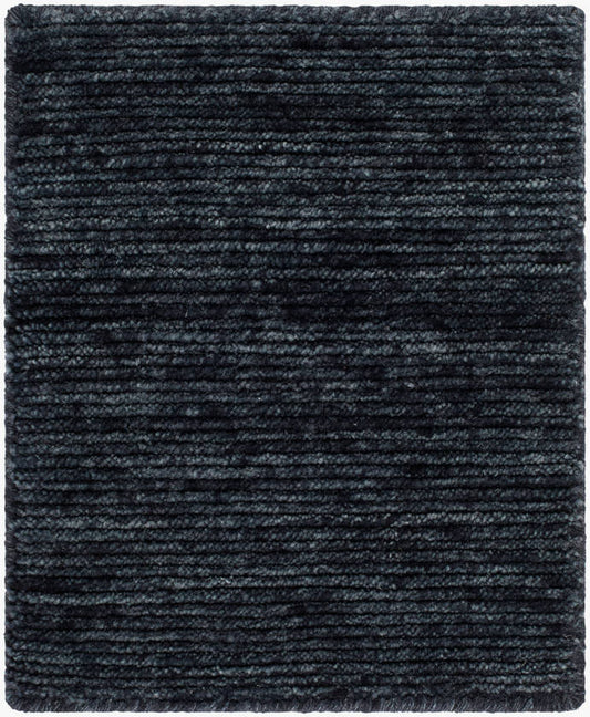Channell Cottage Dark Gray Area Rug