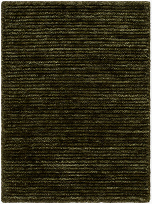 Channell Cottage Dark Green Area Rug