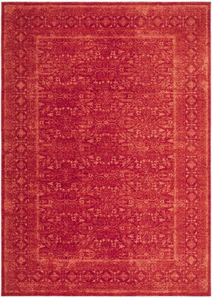 Rashawna Traditional Burgandy Area Rug