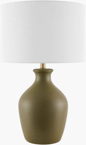 Jaimy Traditional Green Table Lamp