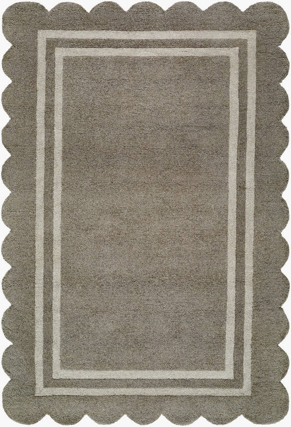 Sanaa Modern Stone Gray Area Rug
