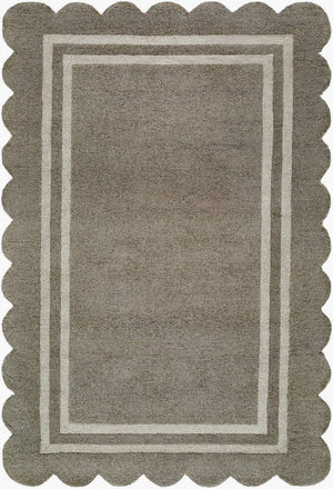 Sanaa Modern Stone Gray Area Rug