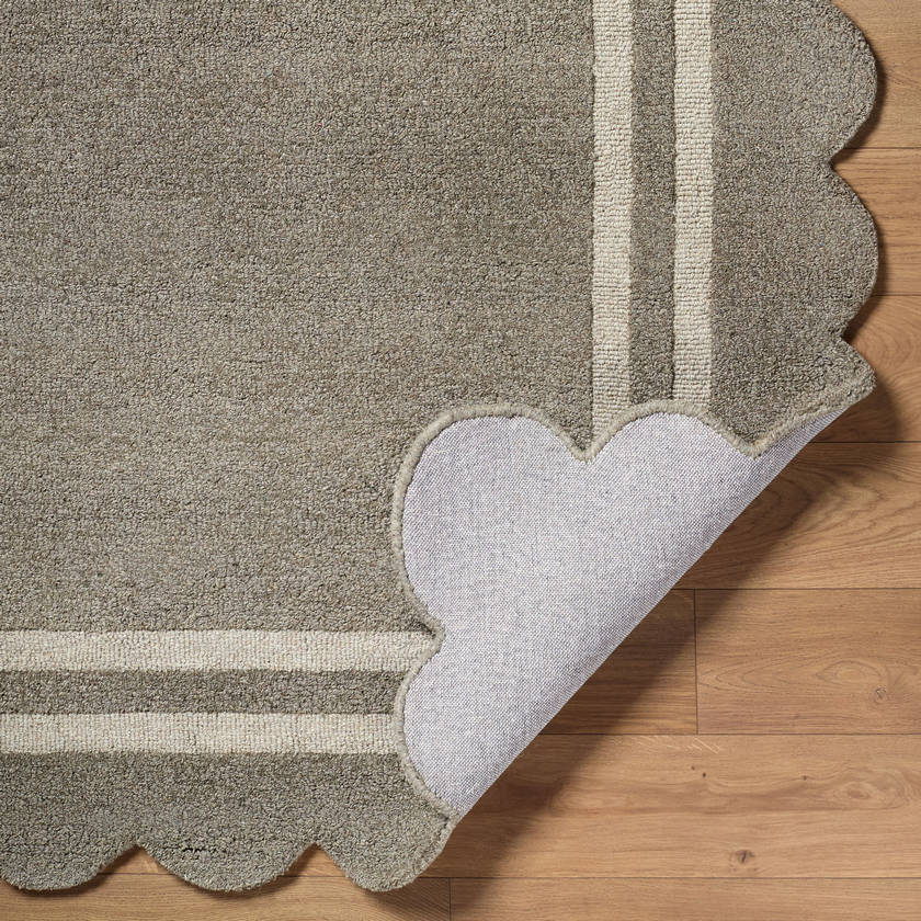 Sanaa Modern Stone Gray Area Rug