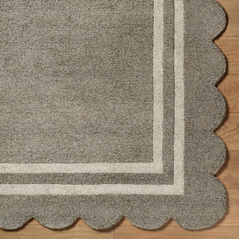 Sanaa Modern Stone Gray Area Rug