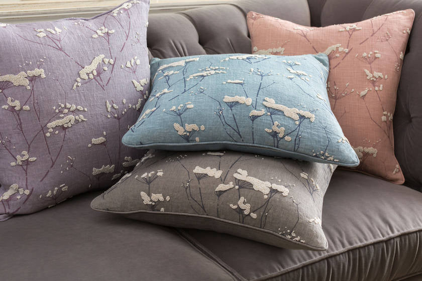 Zwalm Mauve Pillow Cover