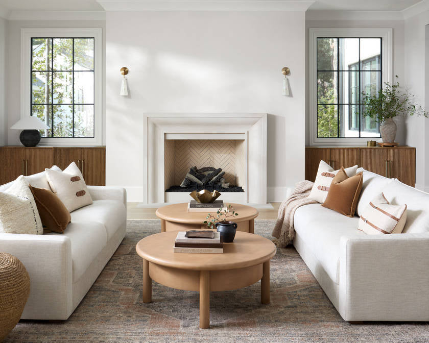 Havre Ivory/Taupe Pillow Cover - Galey Alix x Livabliss