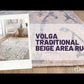 Volga Traditional Beige Area Rug