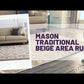 Mason Traditional Beige Area Rug