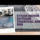 Ethan Indoor / Outdoor Charcoal Area Rug