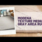 Modena Modern Medium Gray Area Rug