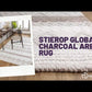 Stierop Global Charcoal Area Rug