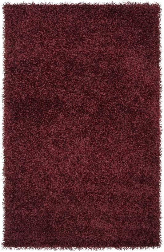 Corby Modern Burgundy Area Rug