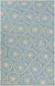 Belknap Coastal Bright Blue/Khaki Area Rug