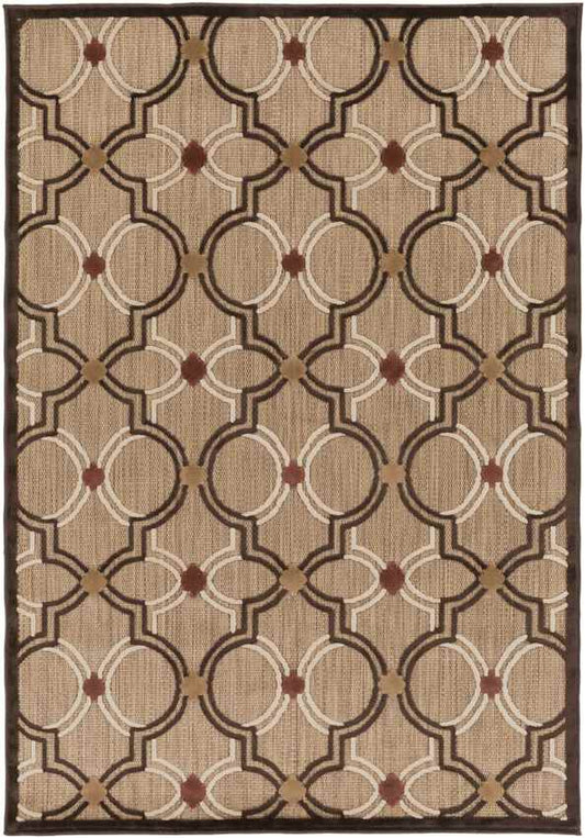 Eli Cottage Khaki Area Rug