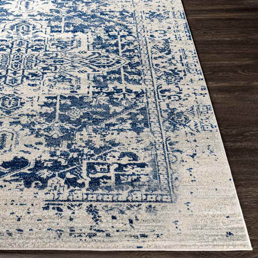 Amelia Traditional Navy Area Rug - High-End Styles