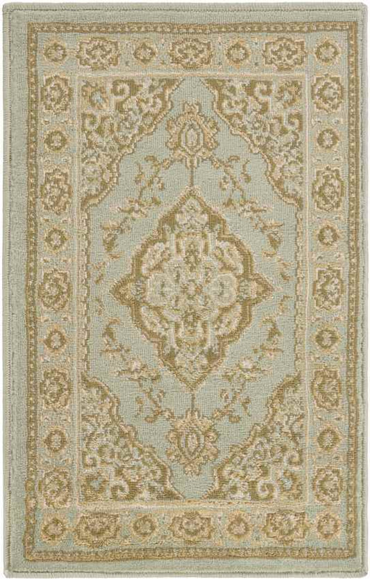 Miley Traditional Sage Area Rug