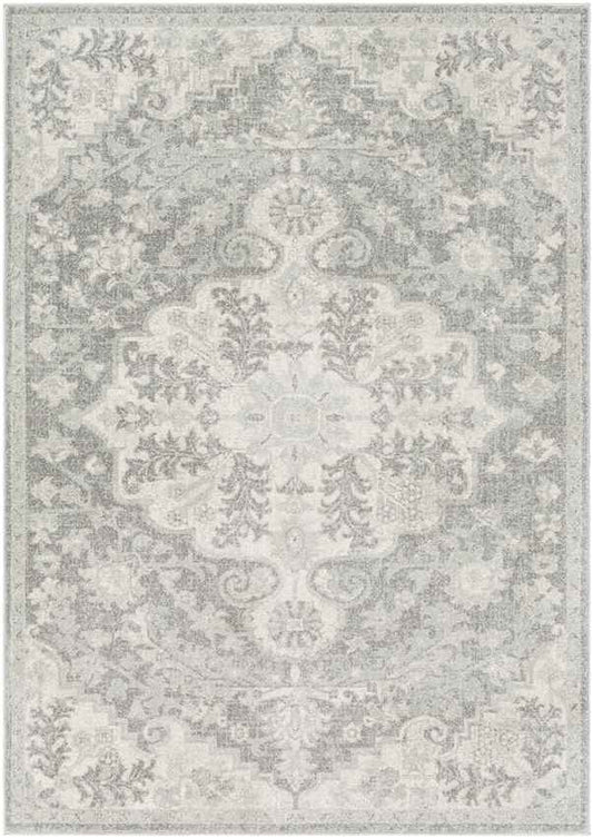 Olivia Traditional Black Area Rug