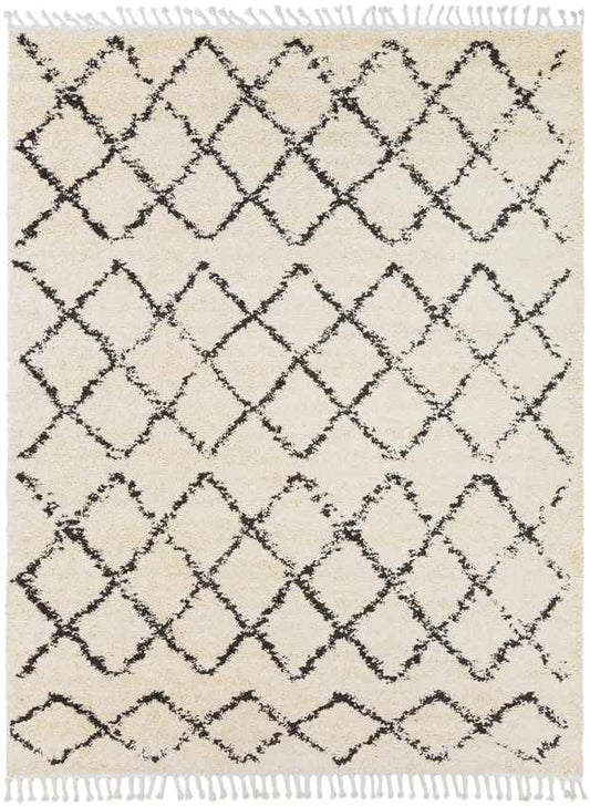 Grace Global Charcoal/Beige Area Rug