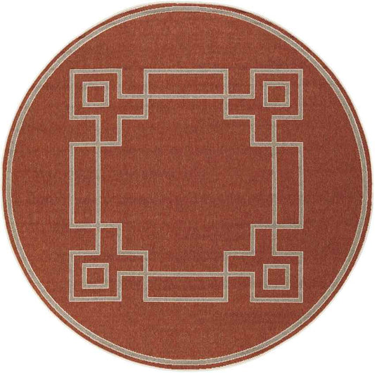 Natalie Cottage Rust Area Rug