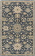 Ness Traditional Navy Area Rug