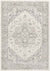 Chartres Traditional Light Gray Area Rug