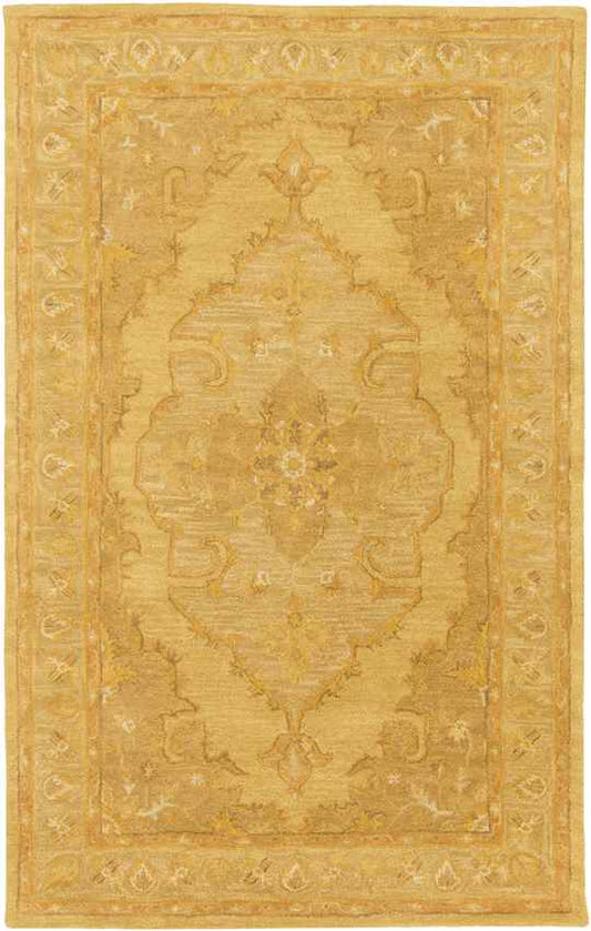 Chatou Traditional Mustard Area Rug