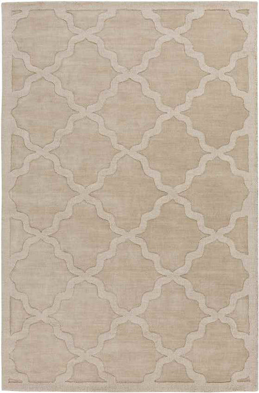 Ermont Modern Khaki Area Rug