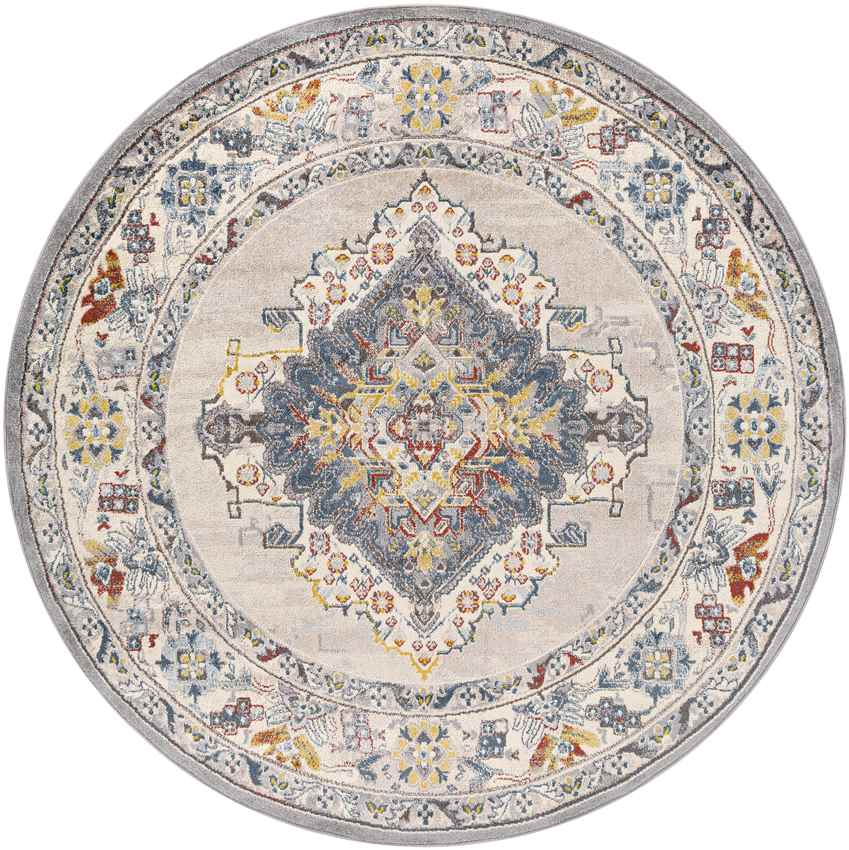 Var Traditional Gray Area Rug OekoCertified Quality