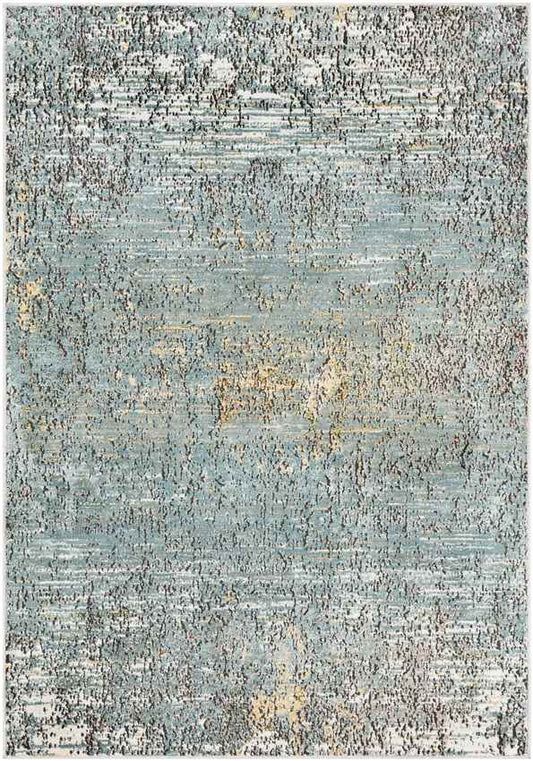 Doubs Traditional Aqua Area Rug