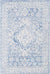 Yvelines Traditional Pale Blue Area Rug