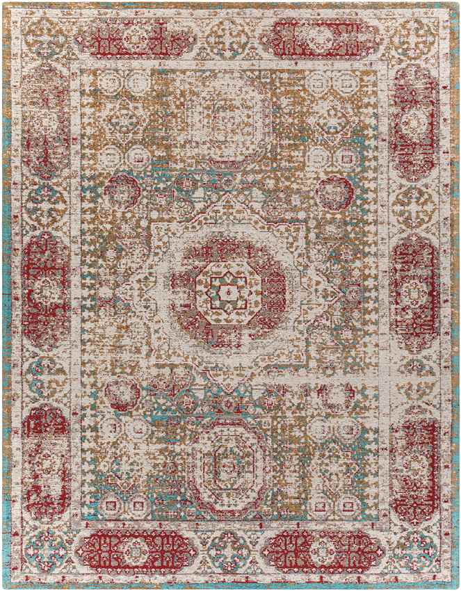 Pesaro Traditional Mustard Area Rug- Rich