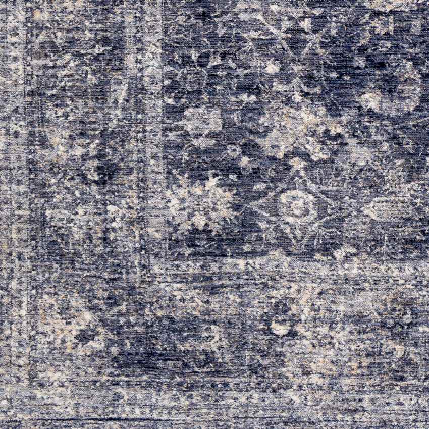 Lucca Traditional Navy Area Rug