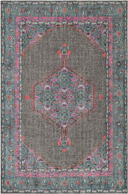 Chieti Traditional Charcoal Area Rug