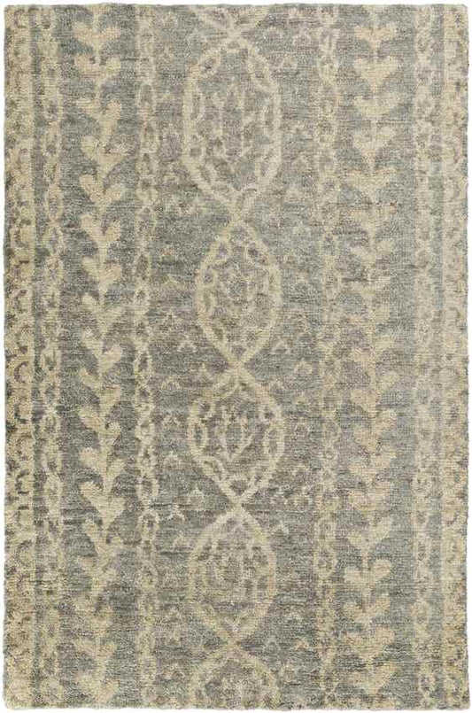 Larrimore Global Medium Gray Area Rug