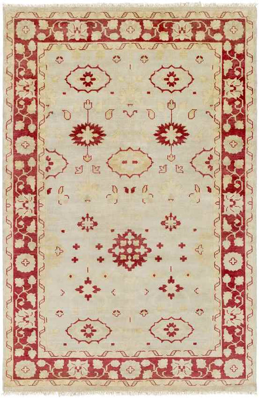 Taranto Traditional Rust Area Rug