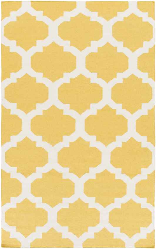 Avera Modern Yellow Area Rug